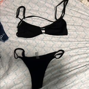 Black Women's Swimwear Set
